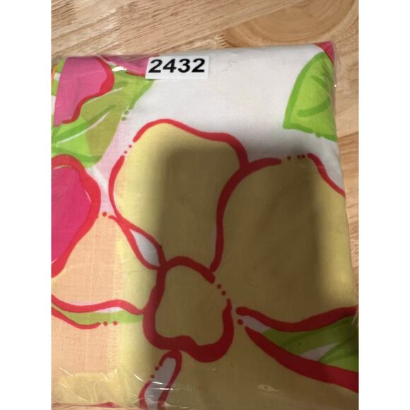 Vintage Lilly Pulitzer Maxi Dress Beaded Key Hole Pink Yellow Florals Size 8 JL - Picture 12 of 13